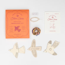 Load image into Gallery viewer, Wooden Birds Embroidery Kit
