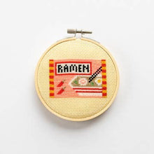 Load image into Gallery viewer, Ramen Cross Stitch Kit
