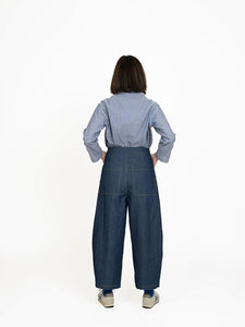 Barrel Leg Trousers