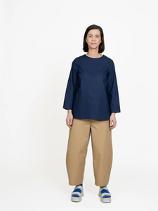 Barrel Leg Trousers