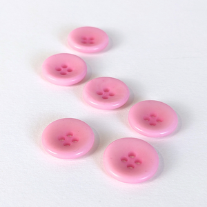 15mm pink corozo button