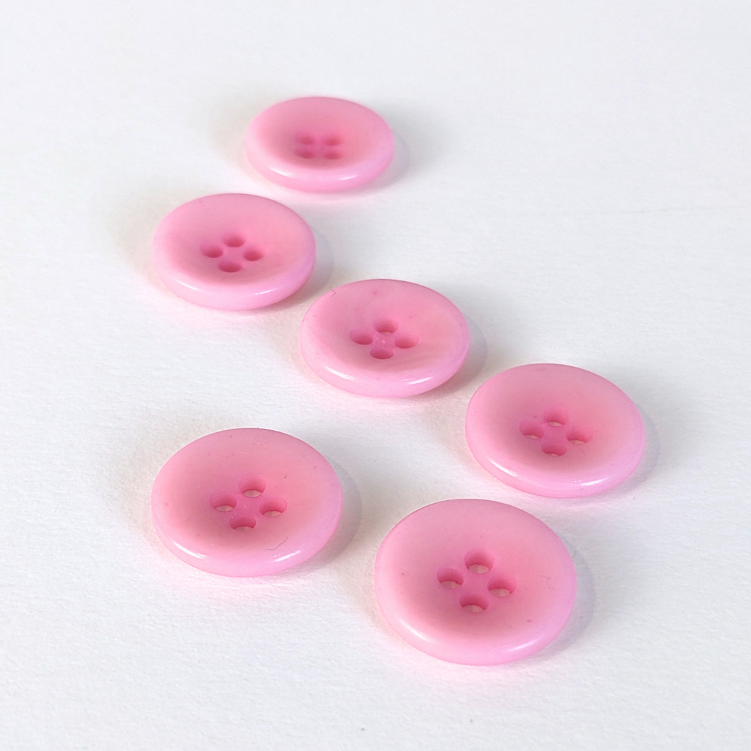15mm Pink Corozo Button