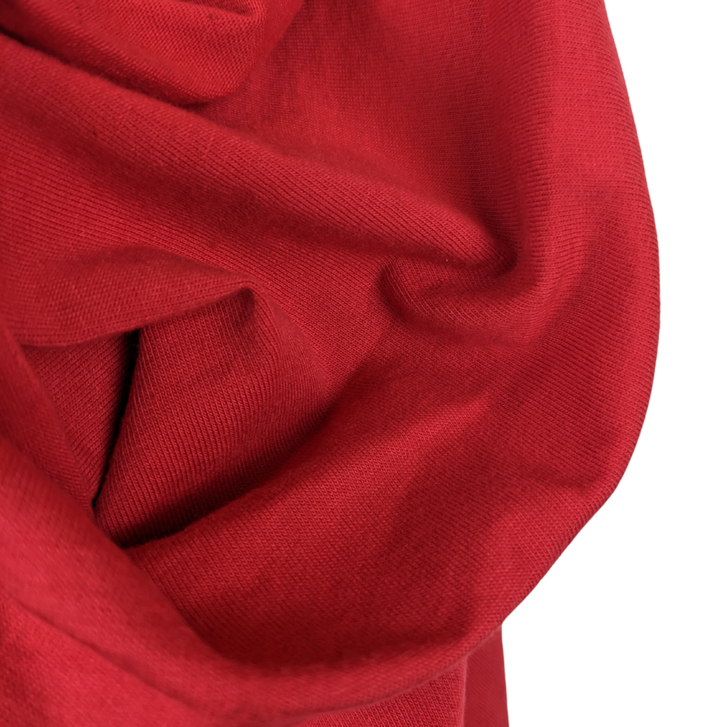 Red Single Knit Jersey