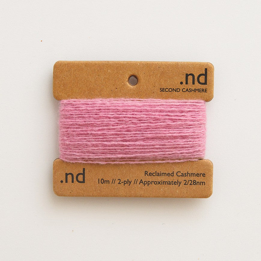 SCY13 Candy Pink Cashmere Mending Yarn