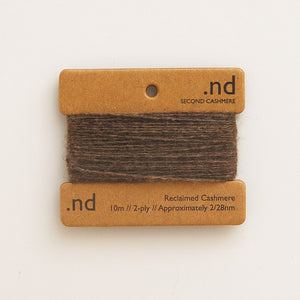 SCY14 Earthy Brown Cashmere Mending Yarn