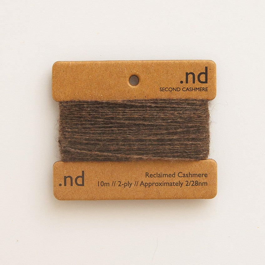 SCY14 Earthy Brown Cashmere Mending Yarn