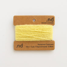 Load image into Gallery viewer, SCY15 Canary Yellow Cashmere Mending Yarn
