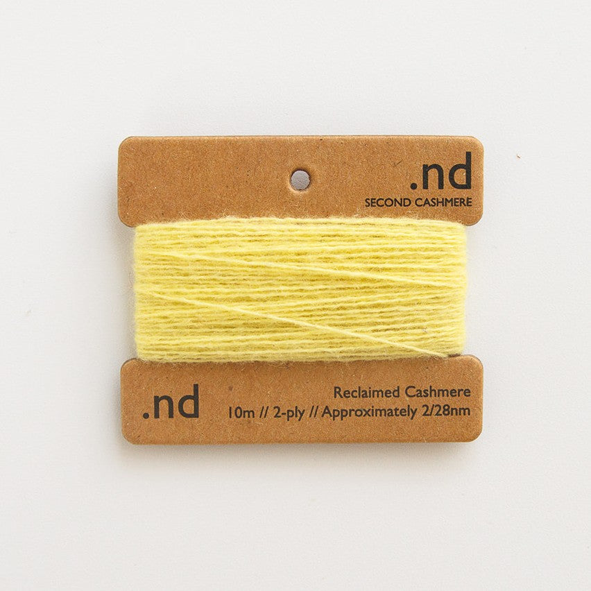 SCY15 Canary Yellow Cashmere Mending Yarn