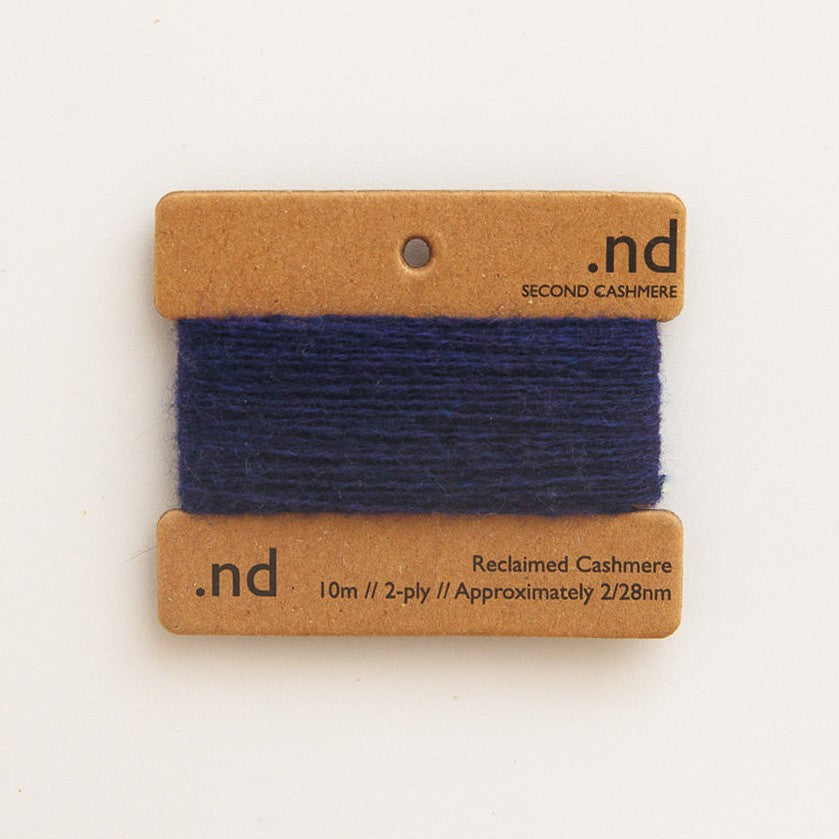 SCY16 Dark Blue Cashmere Mending Yarn