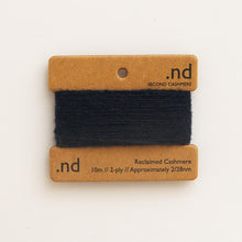 Load image into Gallery viewer, SCY17 Navy Blue Cashmere Mending Yarn
