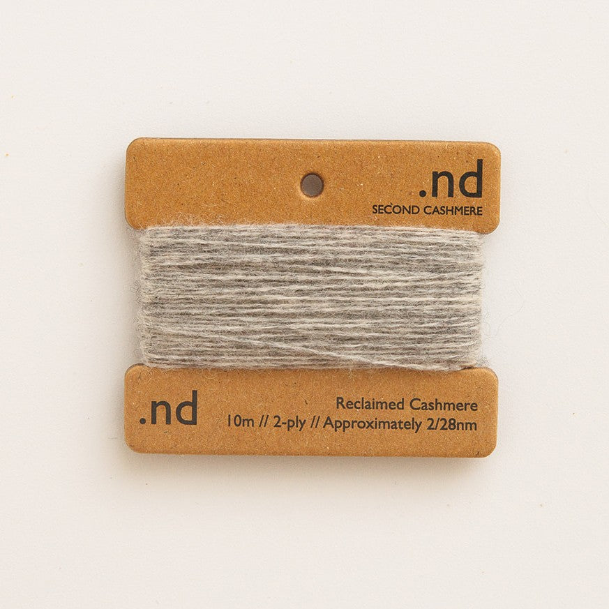 SCY19 Dappled Grey Cashmere Mending Yarn