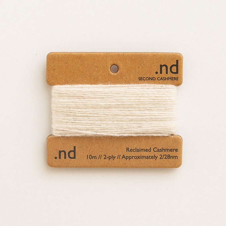 SCY1 White Cashmere Mending Yarn