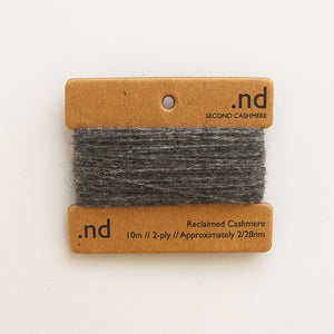 SCY24 Mid Grey Cashmere Mending Yarn