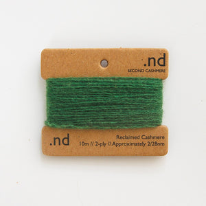 SCY40 Green Cashmere Mending Yarn