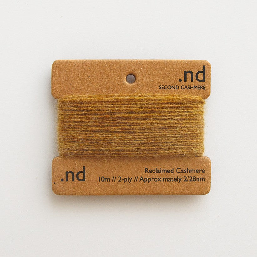 SCY48 Ochre Cashmere Mending Yarn