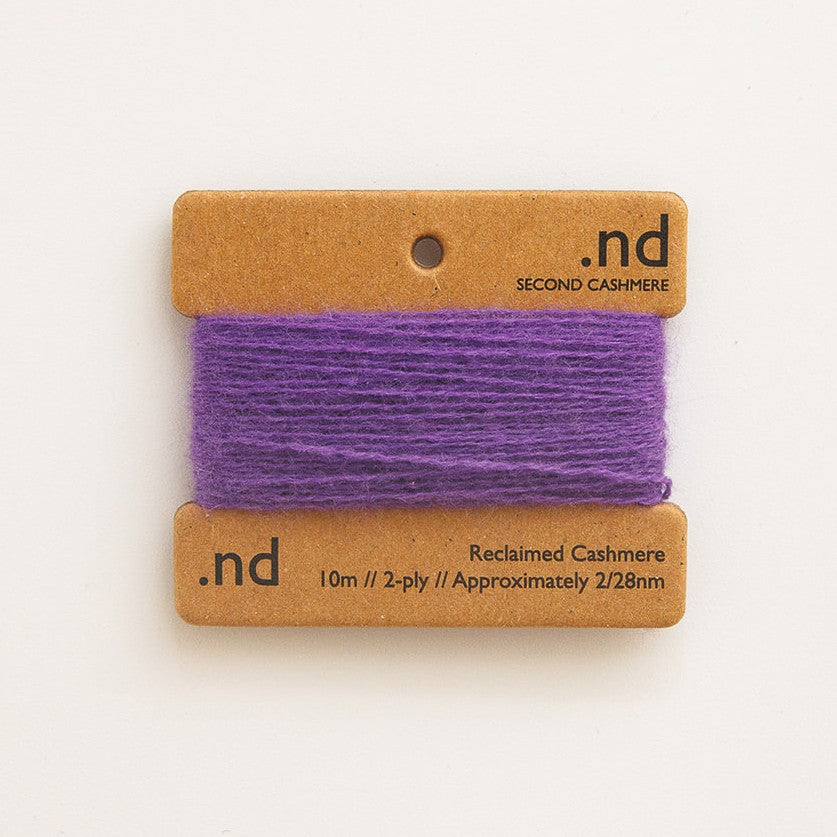 SCY53 Purple Cashmere Mending Yarn