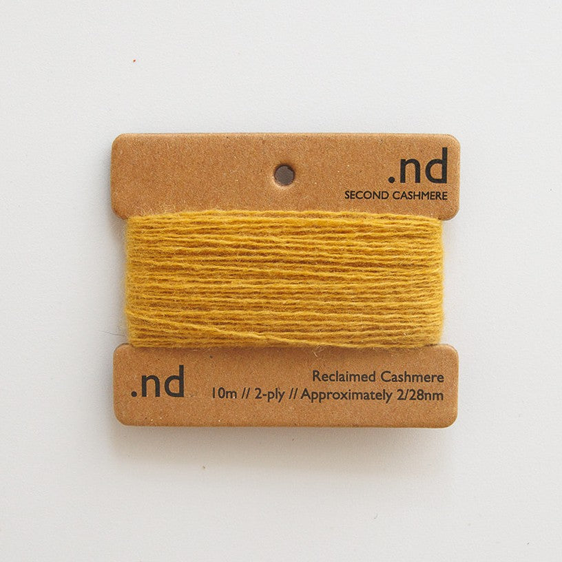 SCY55 Mustard Cashmere Mending Yarn