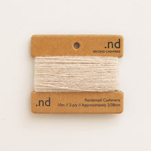 Load image into Gallery viewer, SCY9 Ecru Cashmere Mending Yarn
