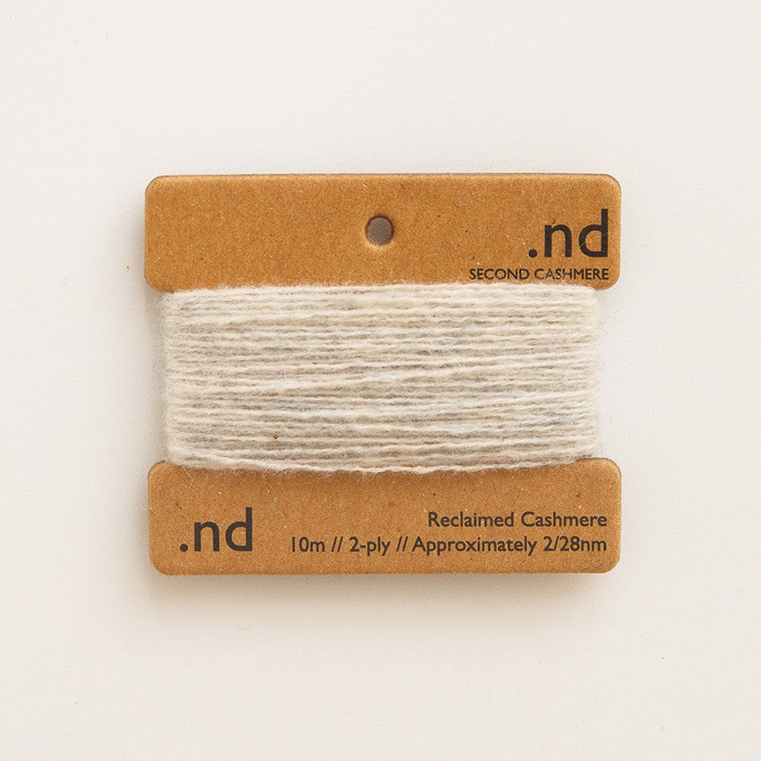 SCY8 Light Grey Cashmere Mending Yarn