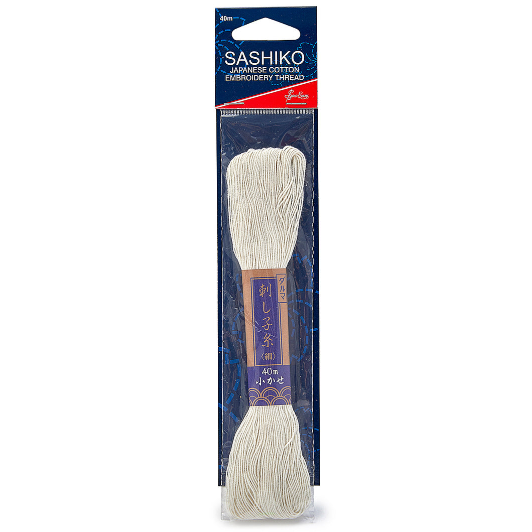 Sashiko Japanese Embroidery Thread Ecru