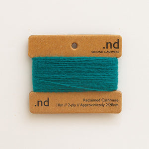 SCY36 Teal Cashmere Mending Yarn