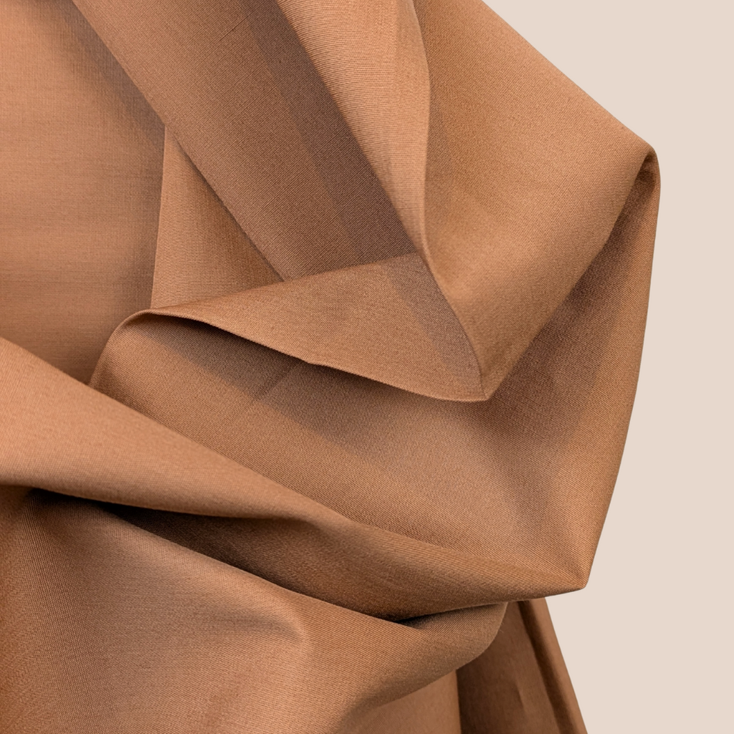 Clay Organic Cotton Papertouch Poplin