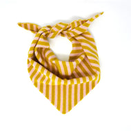 Mustard/Pink Lambswool Neckerchief