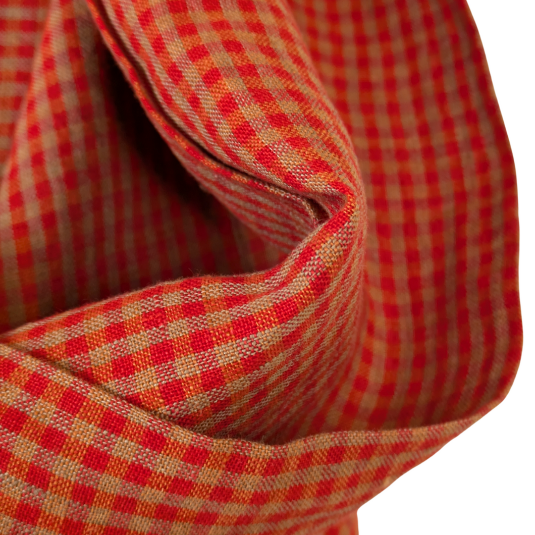 Poppy Mini Gingham Linen