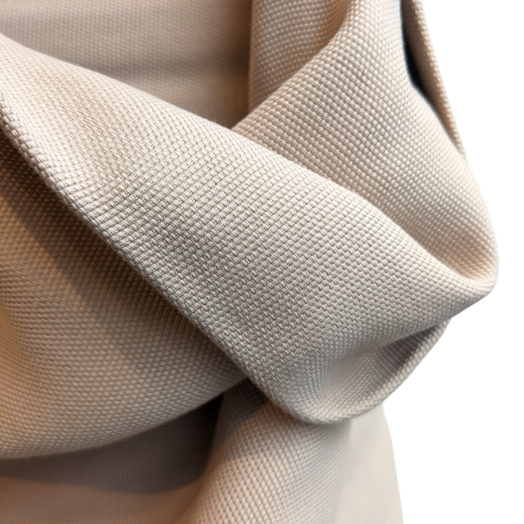 LIDNM（リドム）の「SILK TENCEL BORDER VAREUSE（シャツ