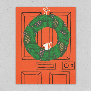 Wreath Mini Card