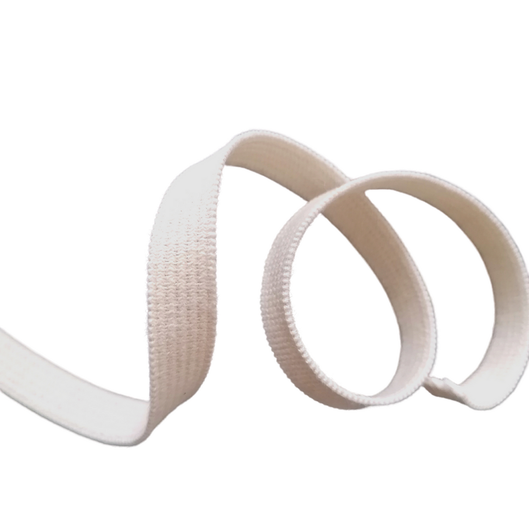 9.5mm organic cotton elastic tape