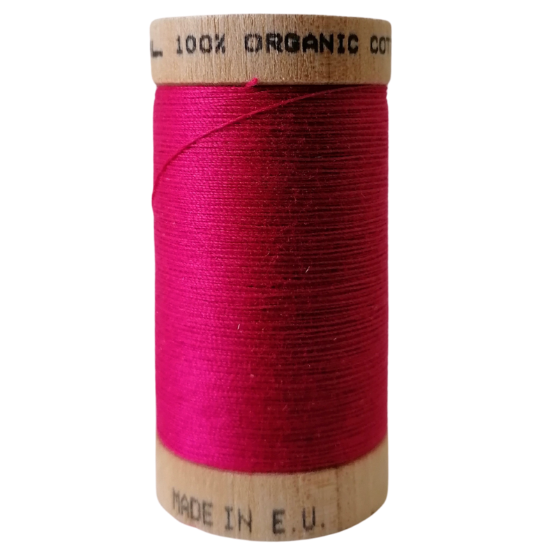 Raspberry (4811) Thread 275m GOTS – Bawn Textiles