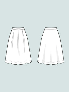 Three Pleat Skirt