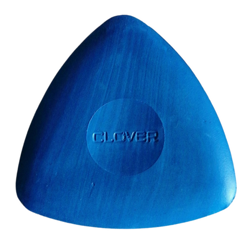 Clover blue tailors chalk triangle branded in the middle